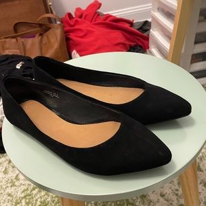 Black Ballet flats size 9